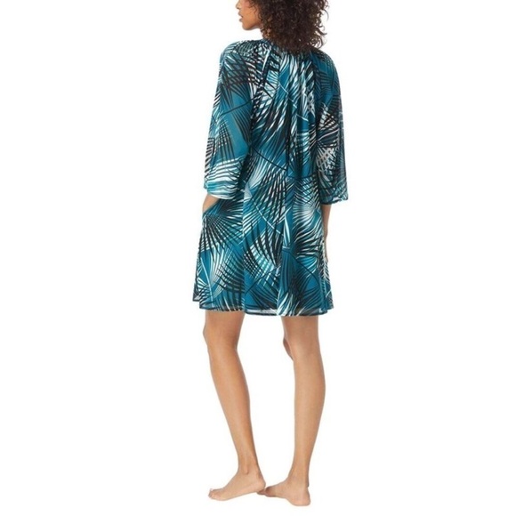 CoCo Reef Wanderlust Cover Up Dress Womens Cover up Dress M teal multi - Picture 5 of 11